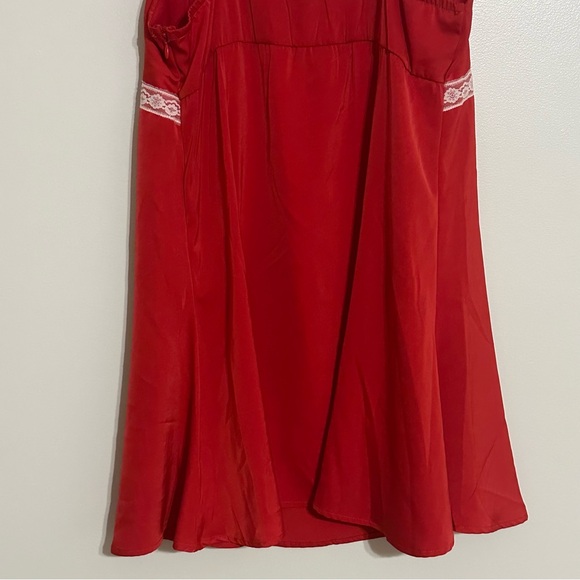 Wild Fable Lace Trim Mini Slip Flirty Feminine Holiday Dress - Picture 5 of 13